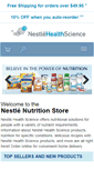 Mobile Screenshot of nestlenutritionstore.com